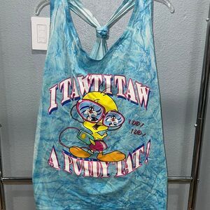 Vintage‎ 1997 Warner bros Looney Tunes ladies adjustable one size fits all